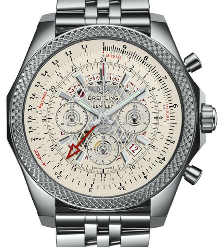 Breitling Bentley B04 GMT Steel Silver Storm AB043112 / G774-990A watches for men